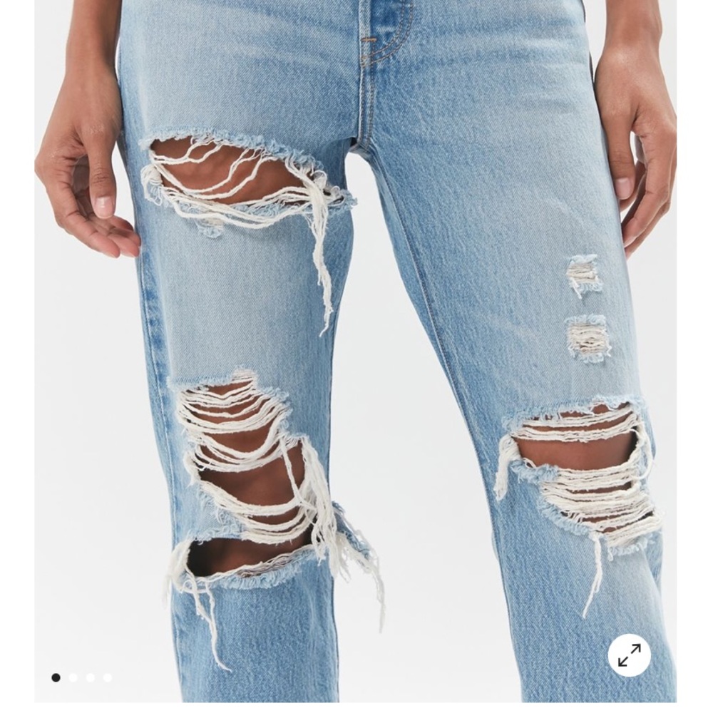 Levi’s 501 Crop Jean (Luxor Street)